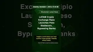 🧐👉 LATAM Crypto Exchange Ripio Launches Peso Stablecoin, Bypassing Banks #QixNewsAI