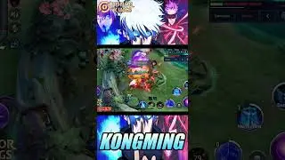 KONGMING Best Hero Jungler Insane Damage! Pro Technique #kongming #hok #honorofkings #gojosatoru