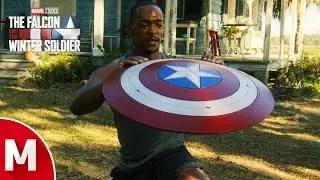 Sam Shield Training Scene | The Falcon and The Winter Soldier: Episode 5 [4K]