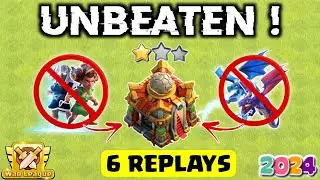 Town hall 16(Th16) Base with link + Replays | Anti Root rider base 2024 |New Th16 War Base copy link