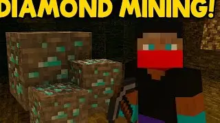 Diamond Mining OP Luck! 💎 Minecraft Survival Hindi