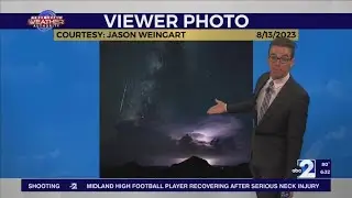 Starry Versus Stormy Big Bend Skies 8-17-2023