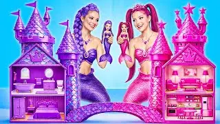 Construimos un Castillo de Mu&ntilde;ecas Incre&iacute;ble para Huntrix | Rumi VS Mira por PiPi Pop ESP