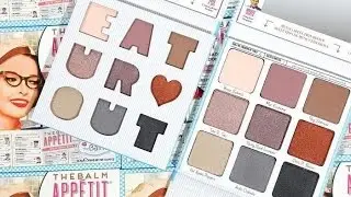 The balm - Appetit palette review.