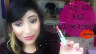 Top 10 Fall Lipsticks COLLAB! ♡