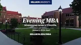 Millikin University Evening MBA Program: January 2024 Start