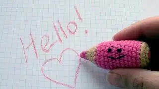 How To Create A Funny Little Crochet Pencil - DIY Crafts Tutorial - Guidecentral