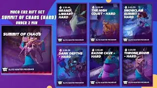Moco Ch2 Rift: SUMMIT OF CHAOS (HARD) | SUB 2