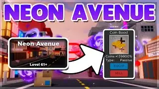 *NEW* BLADE QUEST NEON AVENUE UPDATE! NEW MAP! NEW WEAPONS! AND MUCH MORE!