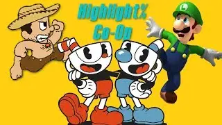 Cuphead TMR & Luigi100 Co-Op Attempts - Highlight% Part 5