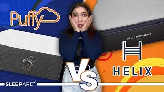 Puffy Royal VS Helix Midnight Luxe Mattress Review & Comparison 2024