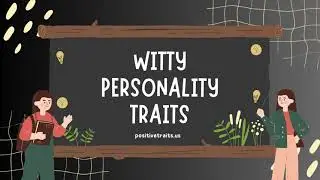 Witty Personality Traits