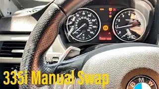 335i Manual Swap Pt. 2