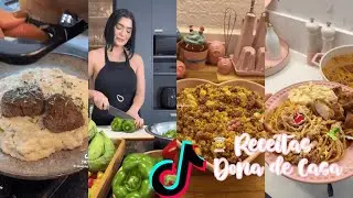 Dona de casa e Receitas no TikTok 👩‍🍳🍳🍗🍜 Compilado de vídeos de unhas no TikTok, Pink TikTok Daily