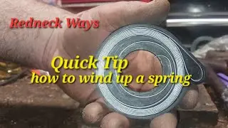 Must watch if you ever had pull start spring problems [Redneck Ways]