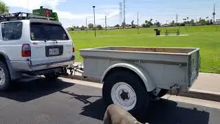 Our 1951 Military Jeep trailer for Overland build.