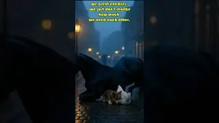 Animals Show Us the Truth: We Need Each Other 🌧️ | Emotional Short