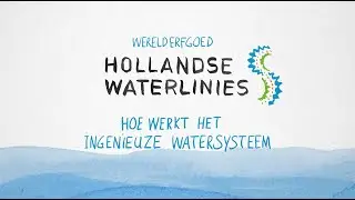 Hoe werkt het watersysteem van de Hollandse Waterlinies?