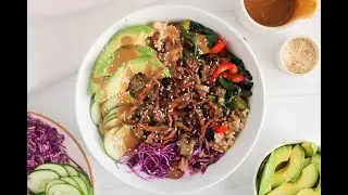 Asian Buddha Bowl (Vegan)
