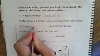 Grammar - Pronouns - -self and -selves