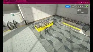 Airport Metaverse Space - Spatial.io