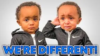 TWINS LEARN THEY ARE DIFFERENT! - Twin Talk