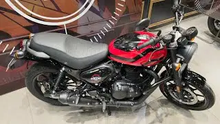 All New 2025 Royal Enfield Hunter 350 - London Red