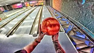 POV: Непревзойденный опыт игры в боулинг! 🎳🔥
