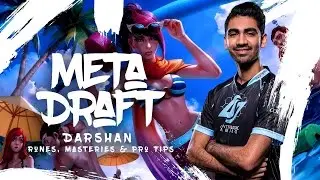 META DRAFT | Darshan's Fiora PATCH 7.6 - Runes, Masteries, Pro Tips & Tricks - CLG Darshan