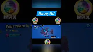 Doug 1k #brawlstars #brawl #1k #trophy #supercellgames #supercellcreator #supercell #doug
