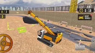 Stickman City Construction Excavator #2 | Android Gameplay