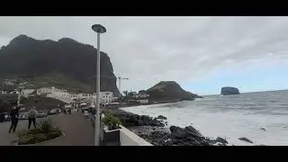 Porto da Cruz Beach Madeira Island