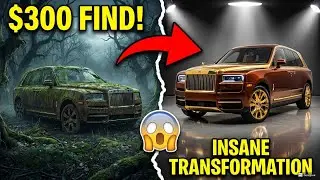 $300 Abandoned Car TRANSFORMED Into $50,000 Luxury SUV! | FULL RESTORATION