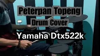 Peterpan - Topeng Instrument Drum Cover Yamaha Dtx522k