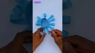 How To Make a Paper Octopus | Paper Toy | School Project #shorts  #crafts