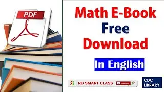 School Level Math EBooks in English (PDF)  Free Download II RB Smart Class