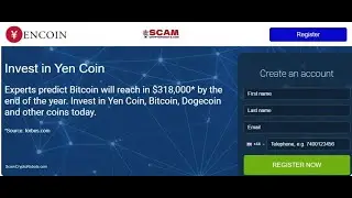 Yen Coin Review. We Exposed The Yen Coin Scam. [Proof Inside]
