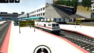 Indian Train Simulator apk download old version, Jaipur to kota express journey train
