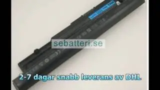 DELL Inspiron 17R (5737) batteri, 11.1V 5800mAh 65Wh original laptop batterier