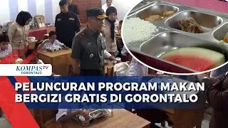 Peluncuran Perdana Program MBG, 2882 Siswa di Kota Gorontalo Dapat Makanan Bergizi