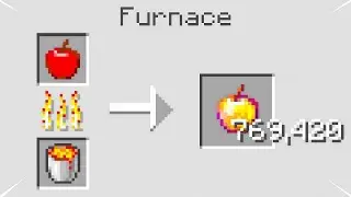 Minecraft, But Smelting Is OP