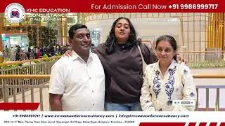 Nishka Nagesh flying to SEU, Georgian National University, Georgia.