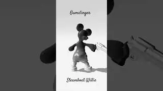 Gumslinger Steamboat Willie 😁#steamboatwillie #gumslinger #fun