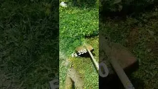 corte de pasto con fs 350