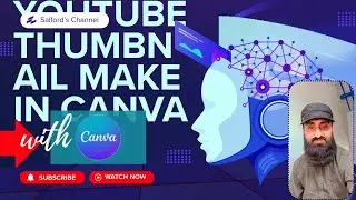 Make youtube thumbnail with canva and make money upload videos on youtube