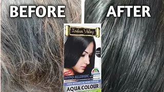 Indus Valley Aqua Hair Colour - DIY at home video