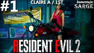 Zagrajmy w Resident Evil 2 Remake PL | Claire A | odc. 1 - Początek kampanii Claire 1st | Hardcore S