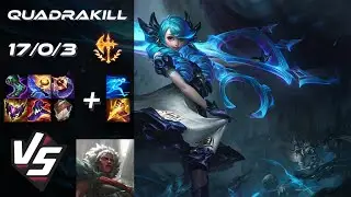 JUNGLE Gwen vs Ambessa [QUADRAKILL] - EU Challenger Patch 26.1