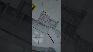 How to draw house realistic drawing 👍#shorts #house #drawing #art