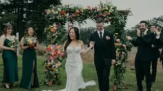 Presidio Log Cabin | Amy + Josh (A Cinematic Wedding Film)